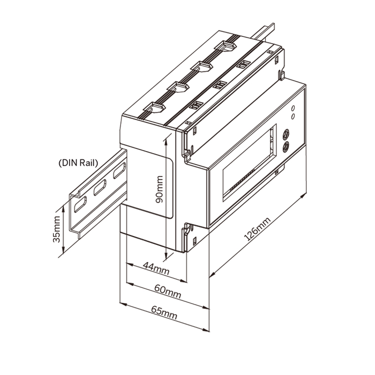 PMC-340 Three-Phase Energy Meter - DEVICE - 2